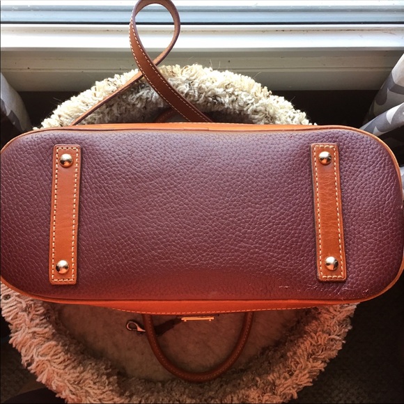 Dooney & Bourke Pebble Leather Zipzip Satchel - Picture 3 of 7